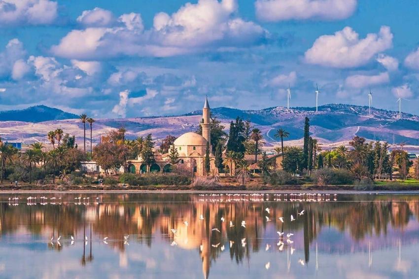 Достопримечательность Хала Султан Текке фото - Ларнака