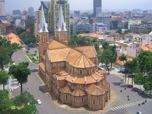 Достопримечательность Пагода Тхиен Хау фото - Хошимин