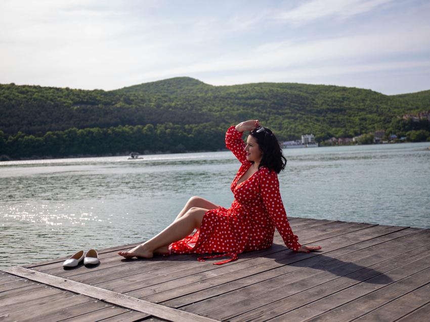 Достопримечательность Озеро Абрау  фото - Новороссийск