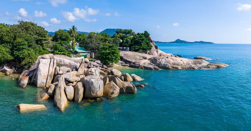 Достопримечательность Камни бабушка-дедушка фото - Самуи