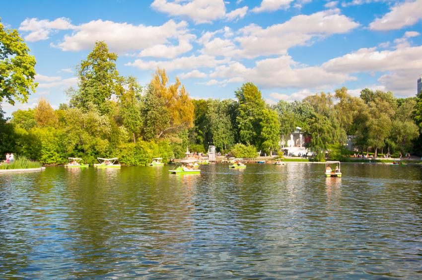 Достопримечательность Комсомольский пруд фото - Липецк