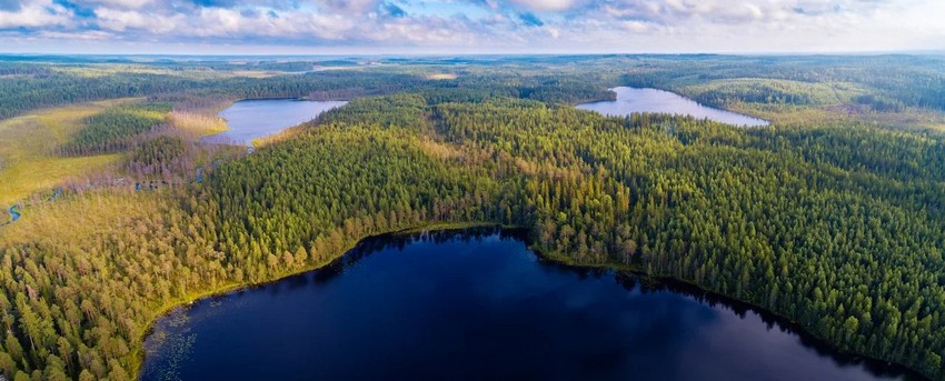 Водопад Кивач в Санкт-Петербурге