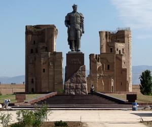 Город Шахрисабз в Узбекистане