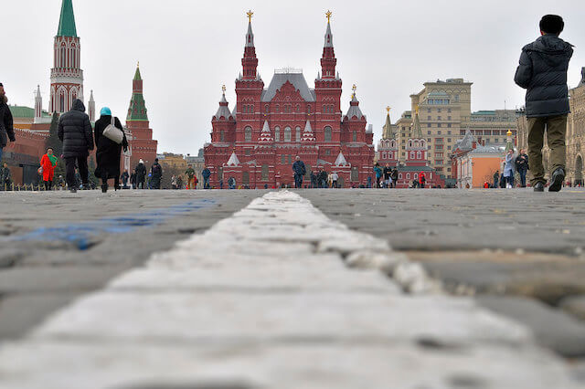 Красная площадь в Москве