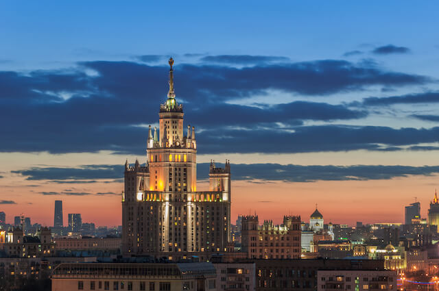 Высотка на Котельнической набережной в Москве